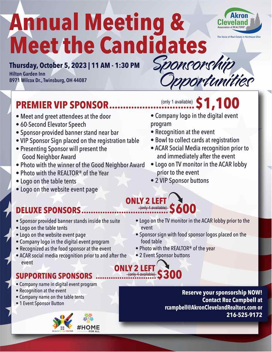 Featured image for “ACAR Annual Meeting – Sponsorships Available”