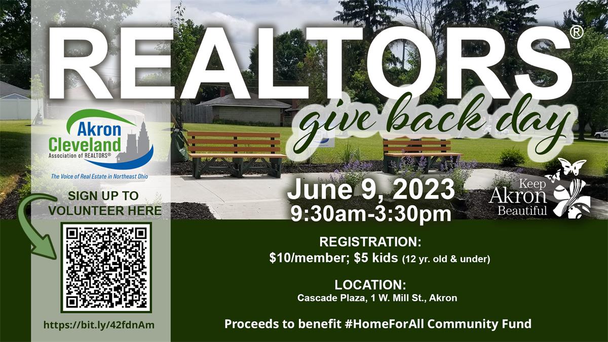Featured image for “Realtors Give Back Day is June 9th | Volunteers Wanted!!!!”