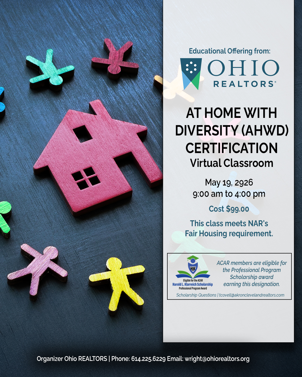 Featured image for “At Home with Diversity (AHWD) Certification – Virtual Classroom”