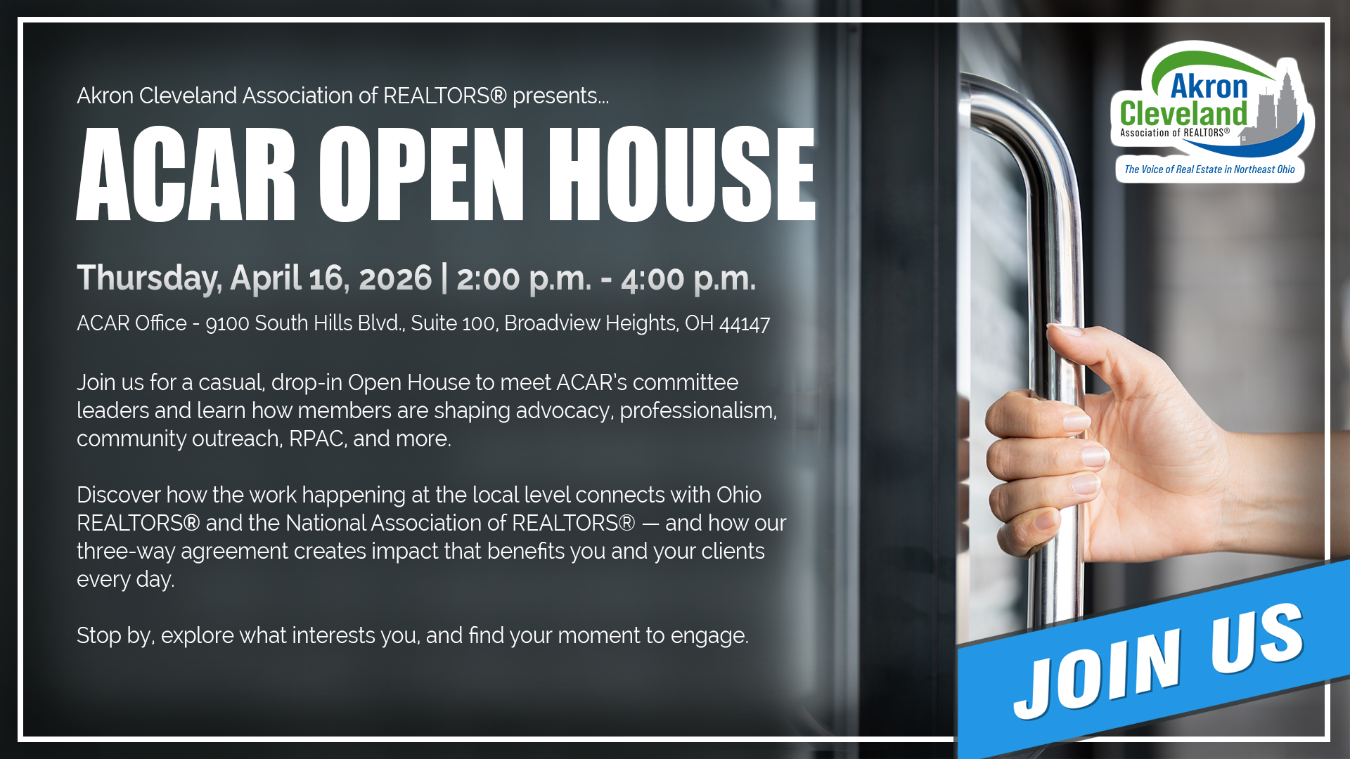 Featured image for “ACAR Open House”